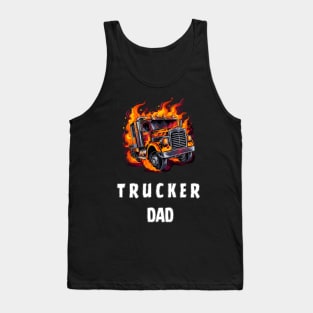 trucker dad Tank Top